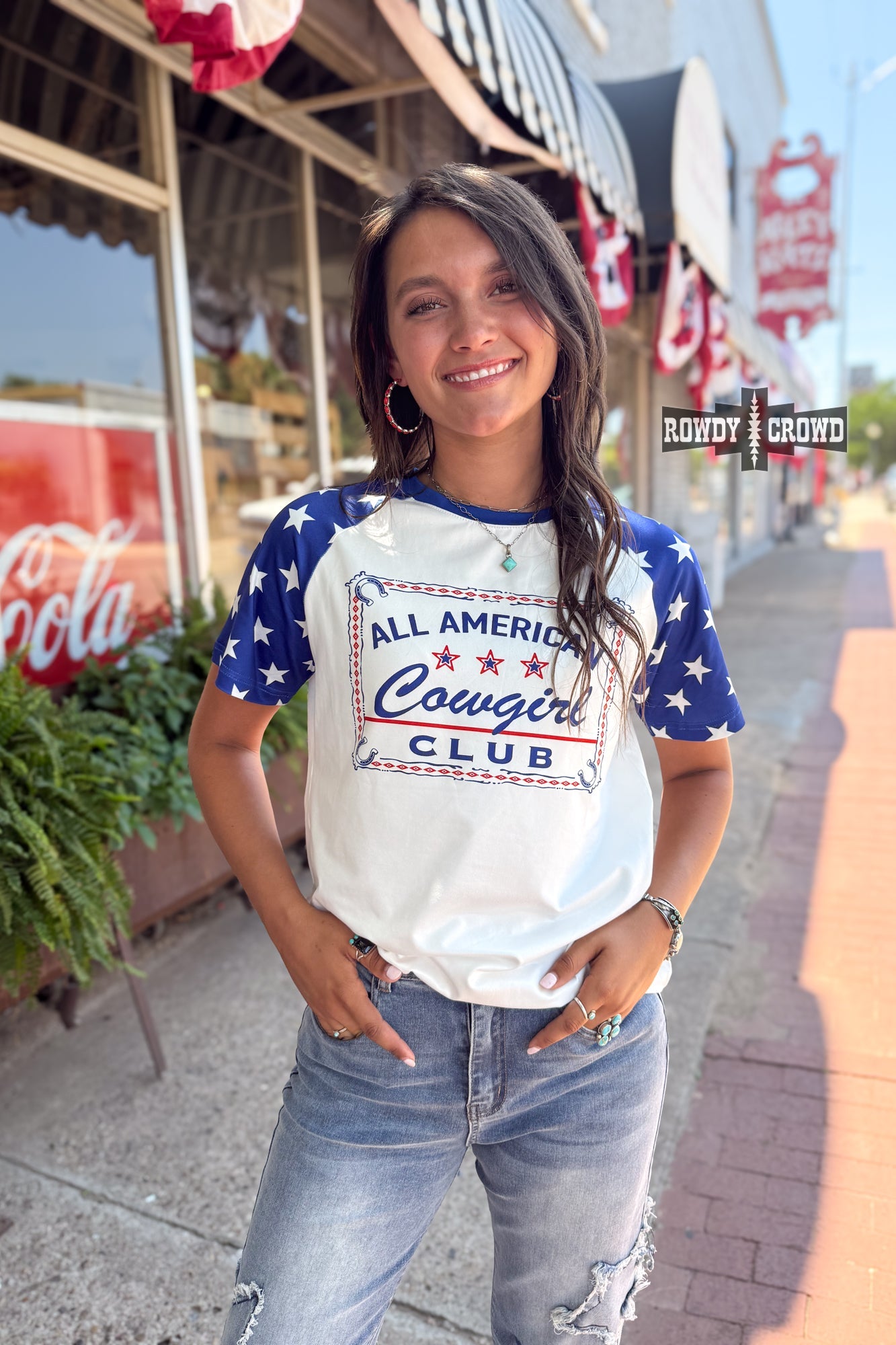 All American Cowgirl Tee