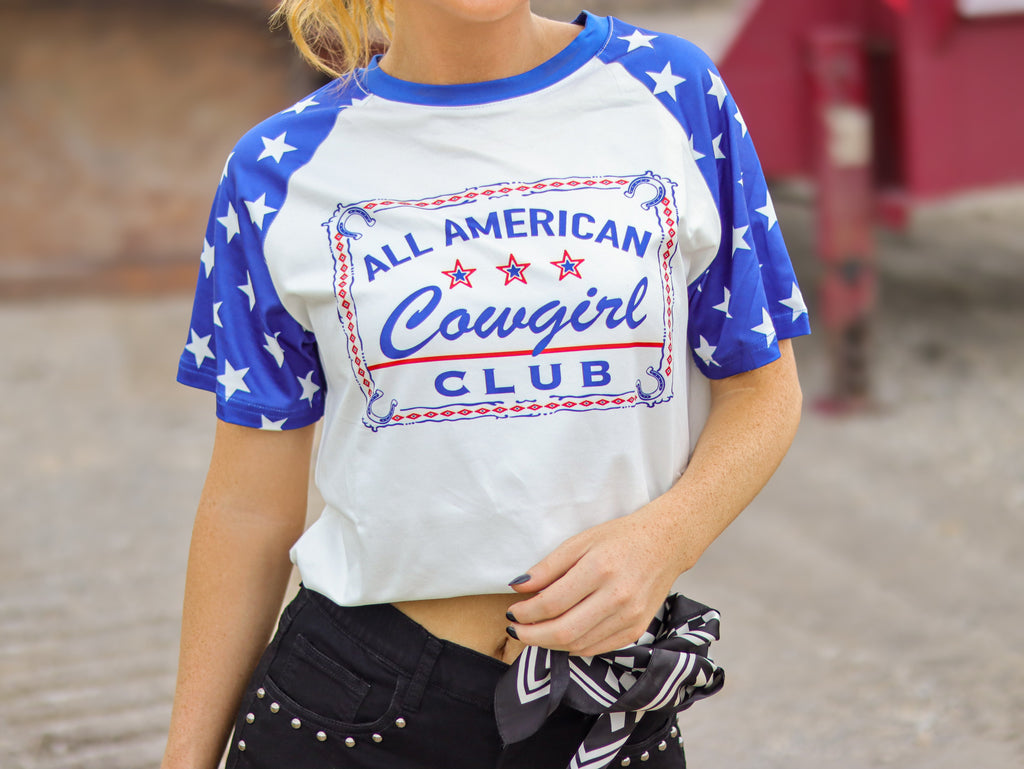 All American Cowgirl Tee
