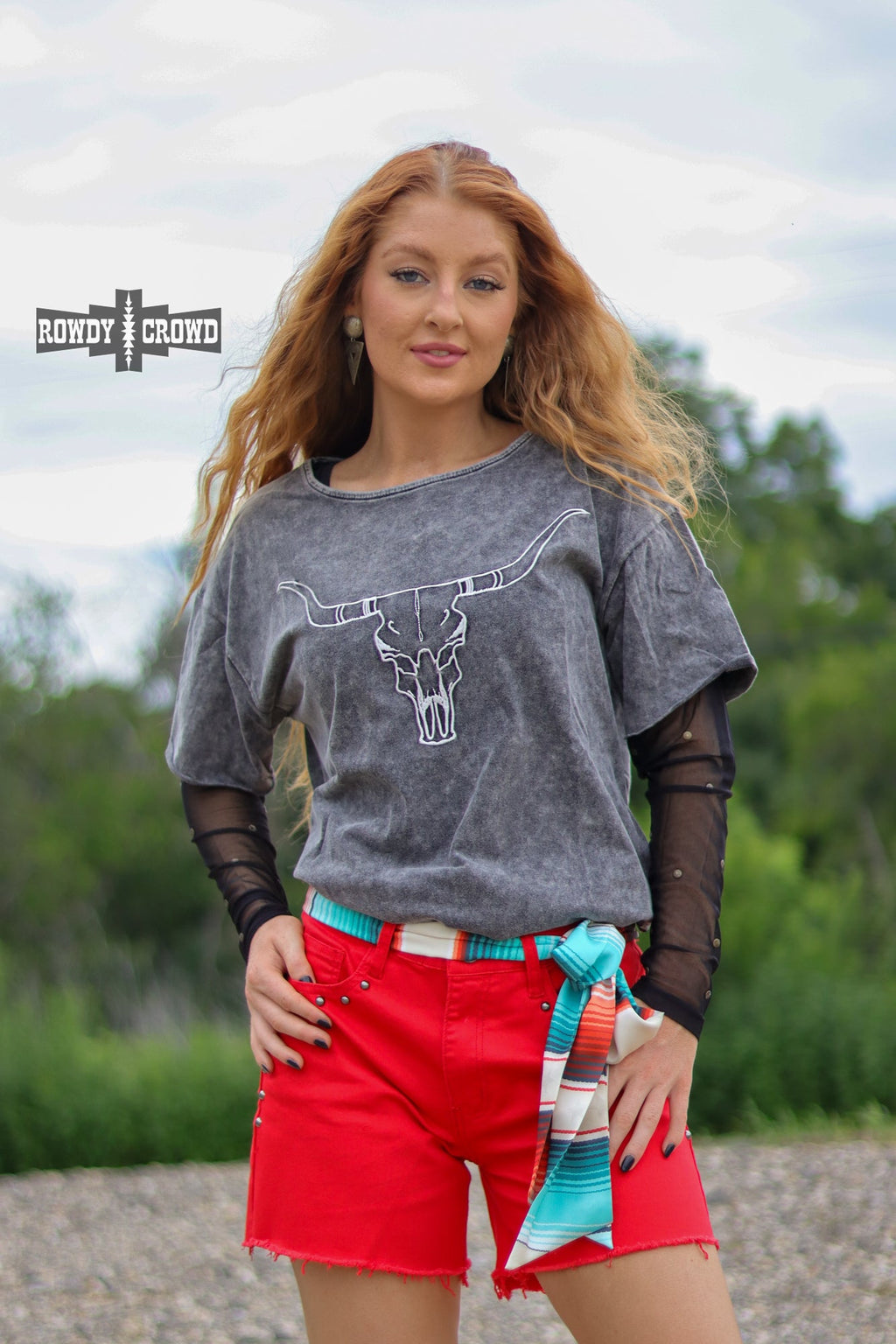 Lone Star Steer Top